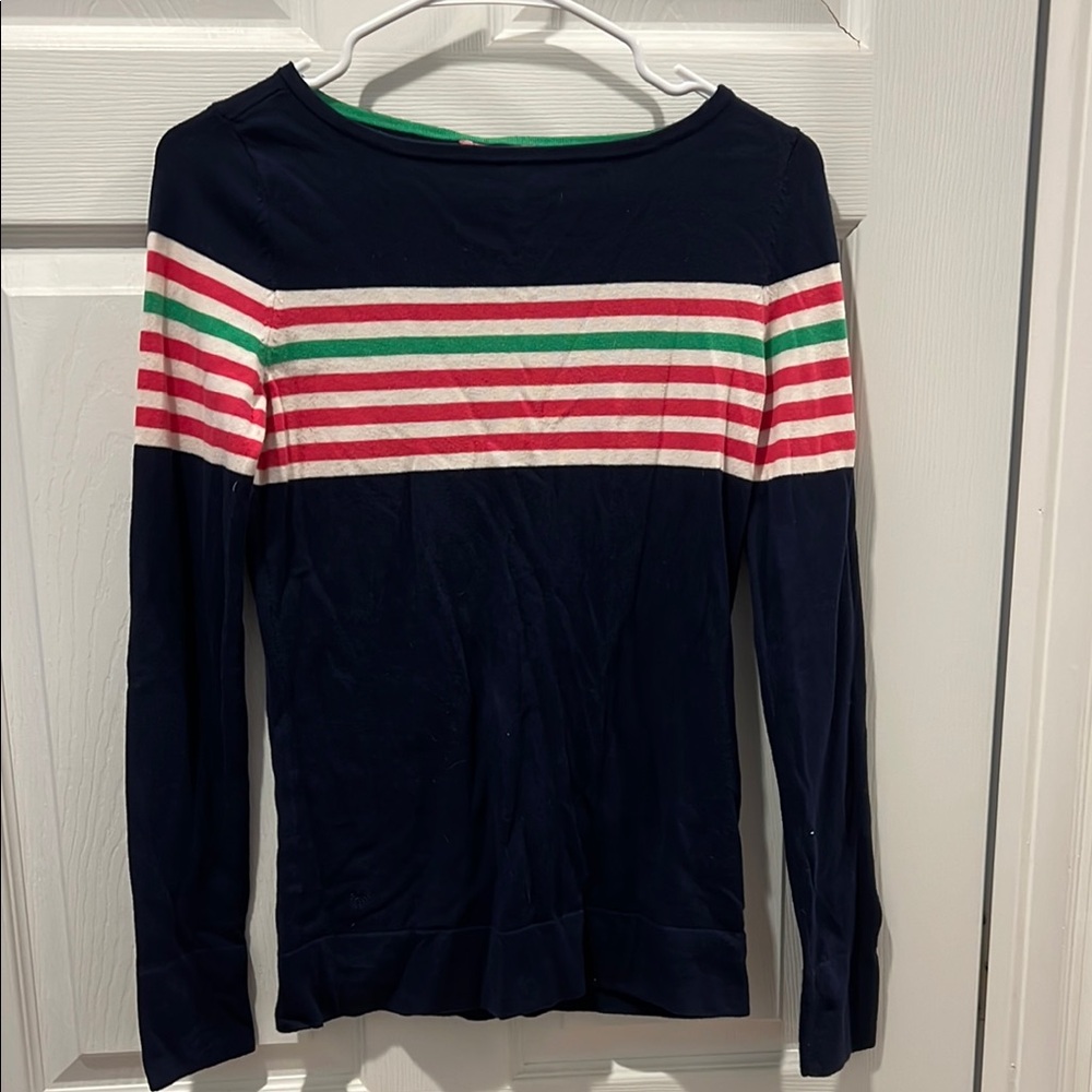 Striped Navy Kids Shirt